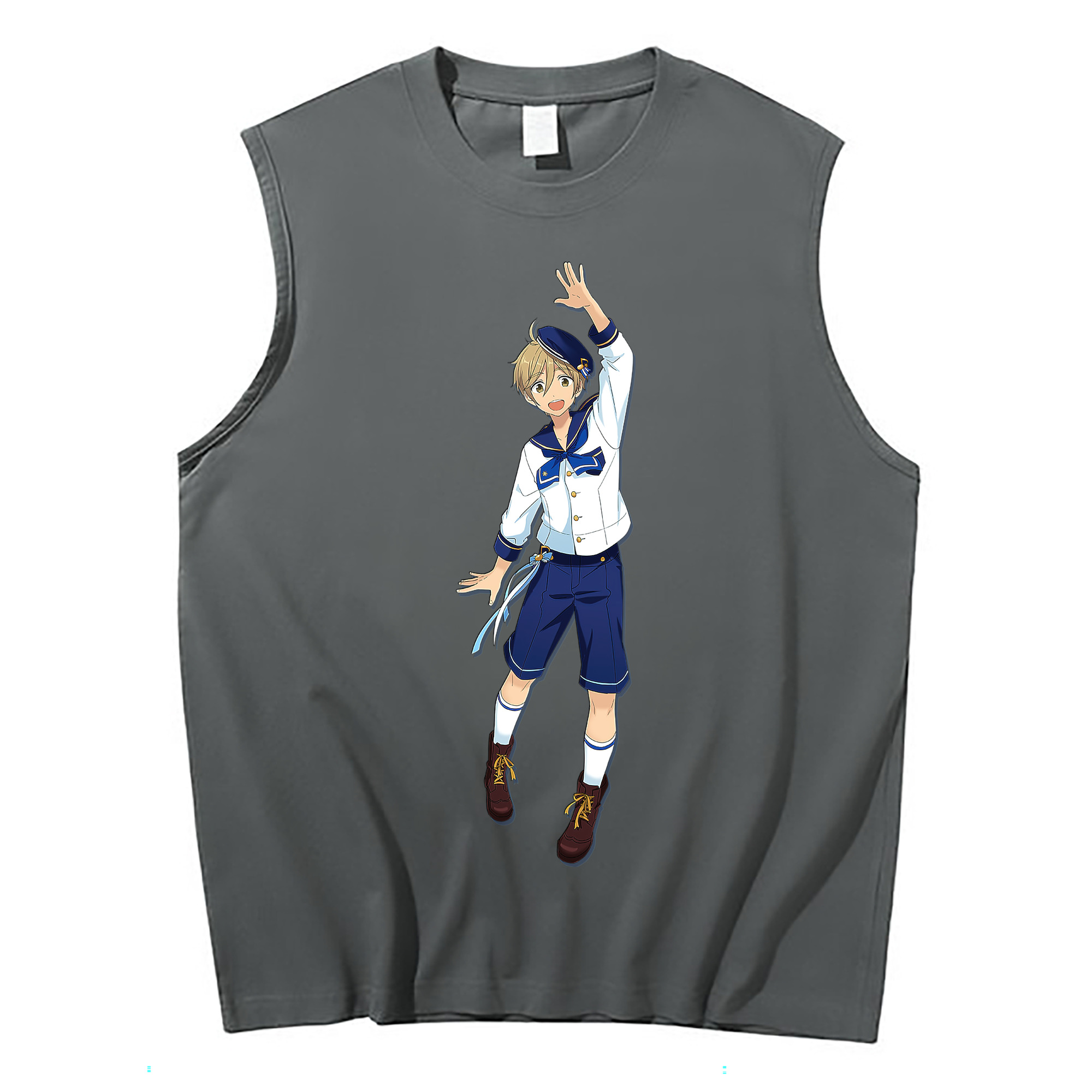 （画像用） あんさんぶるスターズ! Ensemble Stars コットン100％タンクトップ（フロントプリント）